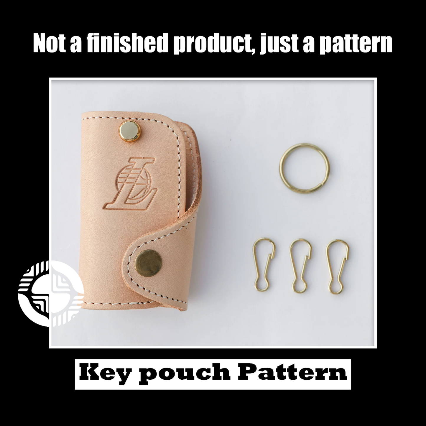 Leather Key Holder Die Cutter – DIY Key Case Mold Pattern Tool for Leather Craft