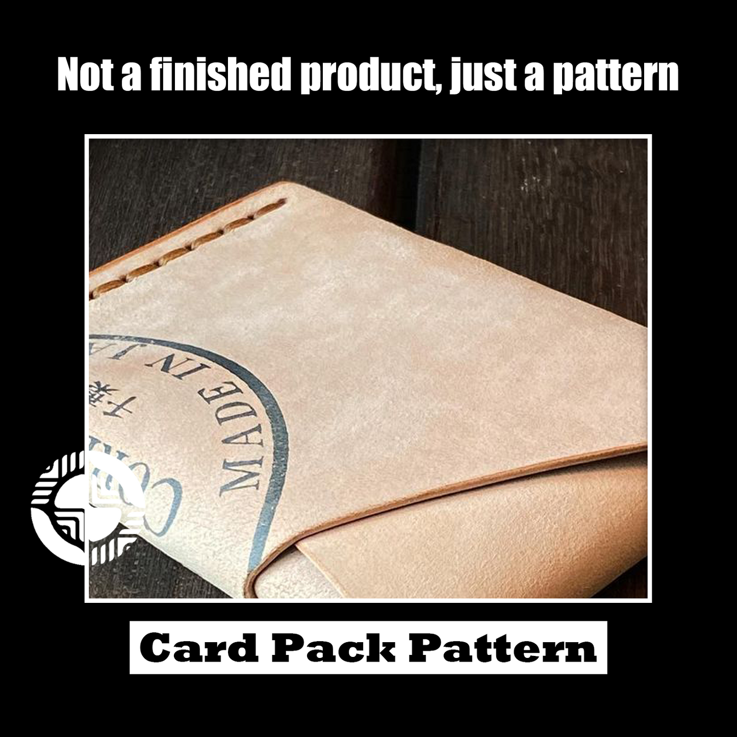 DIY Leather Card Holder Die Cutter – Custom Wooden & Acrylic Mold Template for Wallet Craft, 3 x 4 in Finished Size