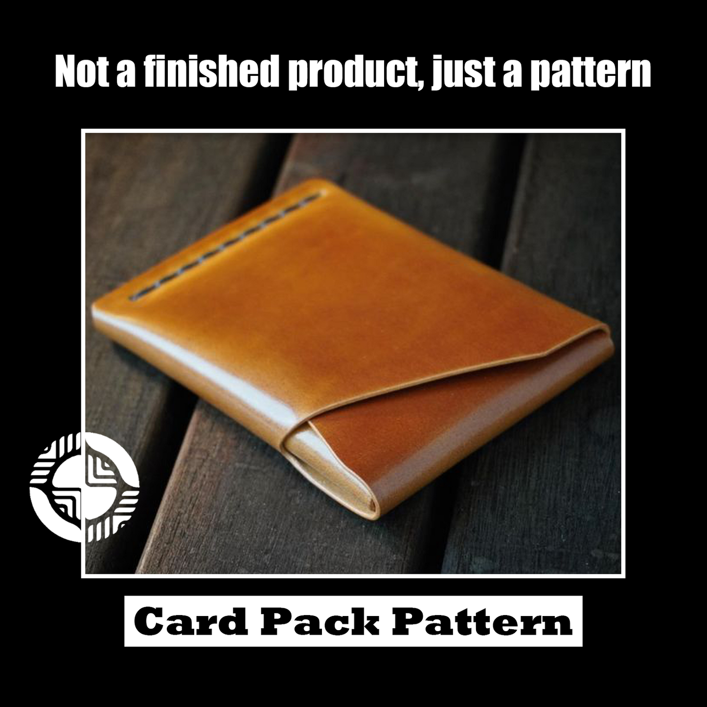 DIY Leather Card Holder Die Cutter – Custom Wooden & Acrylic Mold Template for Wallet Craft, 3 x 4 in Finished Size