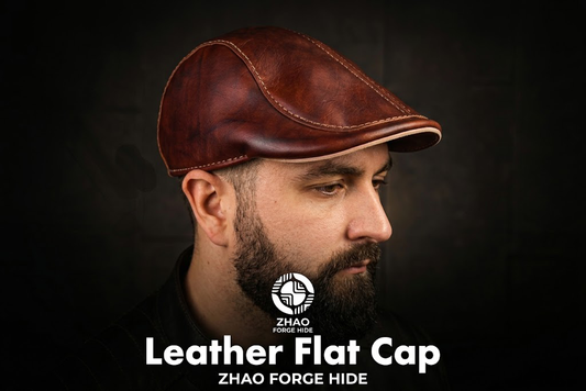Flat Brim Leather Cap Die Cutter – DIY Leather Baseball Hat Craft Pattern Tool, Wood/Acrylic Mold or Acrylic/Kraft Template, 55–62.5 cm Head Size
