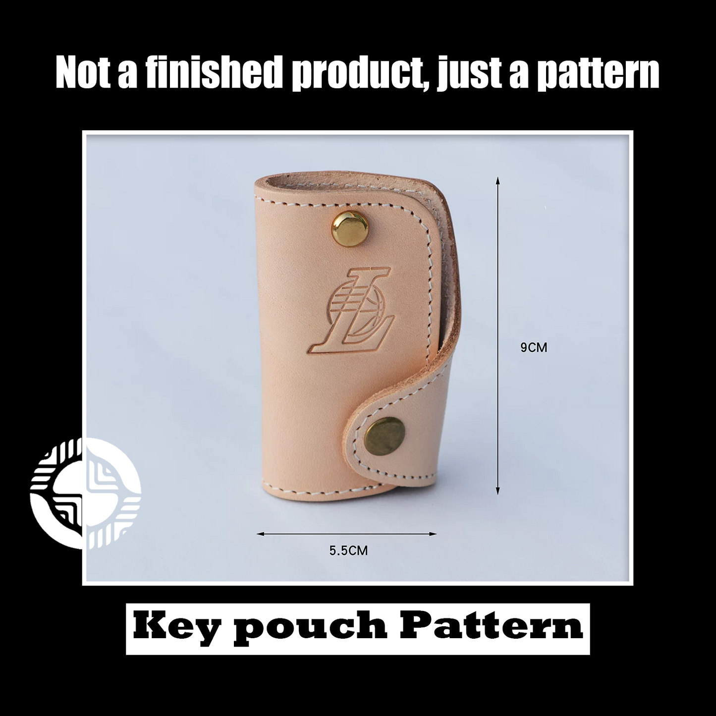 Leather Key Holder Die Cutter – DIY Key Case Mold Pattern Tool for Leather Craft