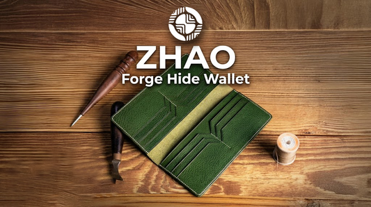 Long Leather Wallet Die Cutter – Multi Card Slot Billfold Pattern Tool, 19 x 9.5 cm Finished Size