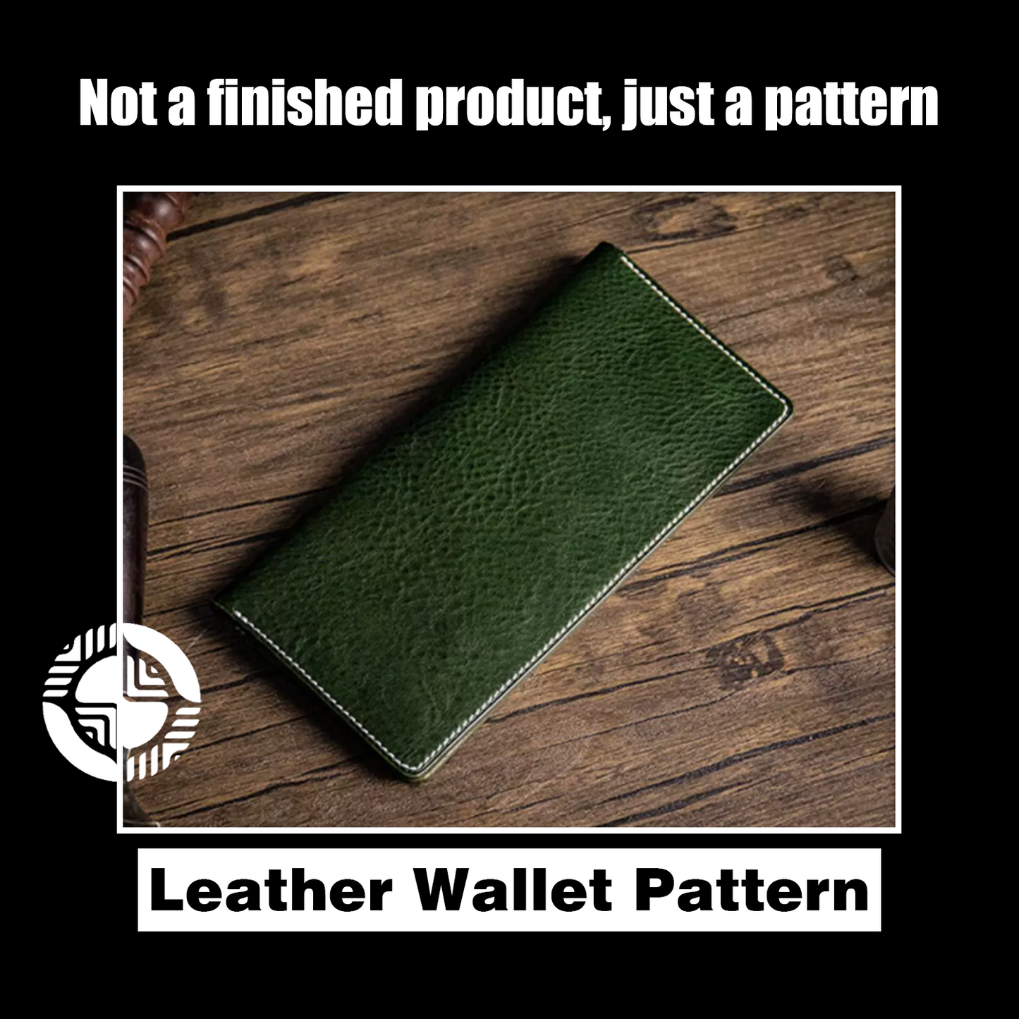 Long Leather Wallet Die Cutter – Multi Card Slot Billfold Pattern Tool, 19 x 9.5 cm Finished Size