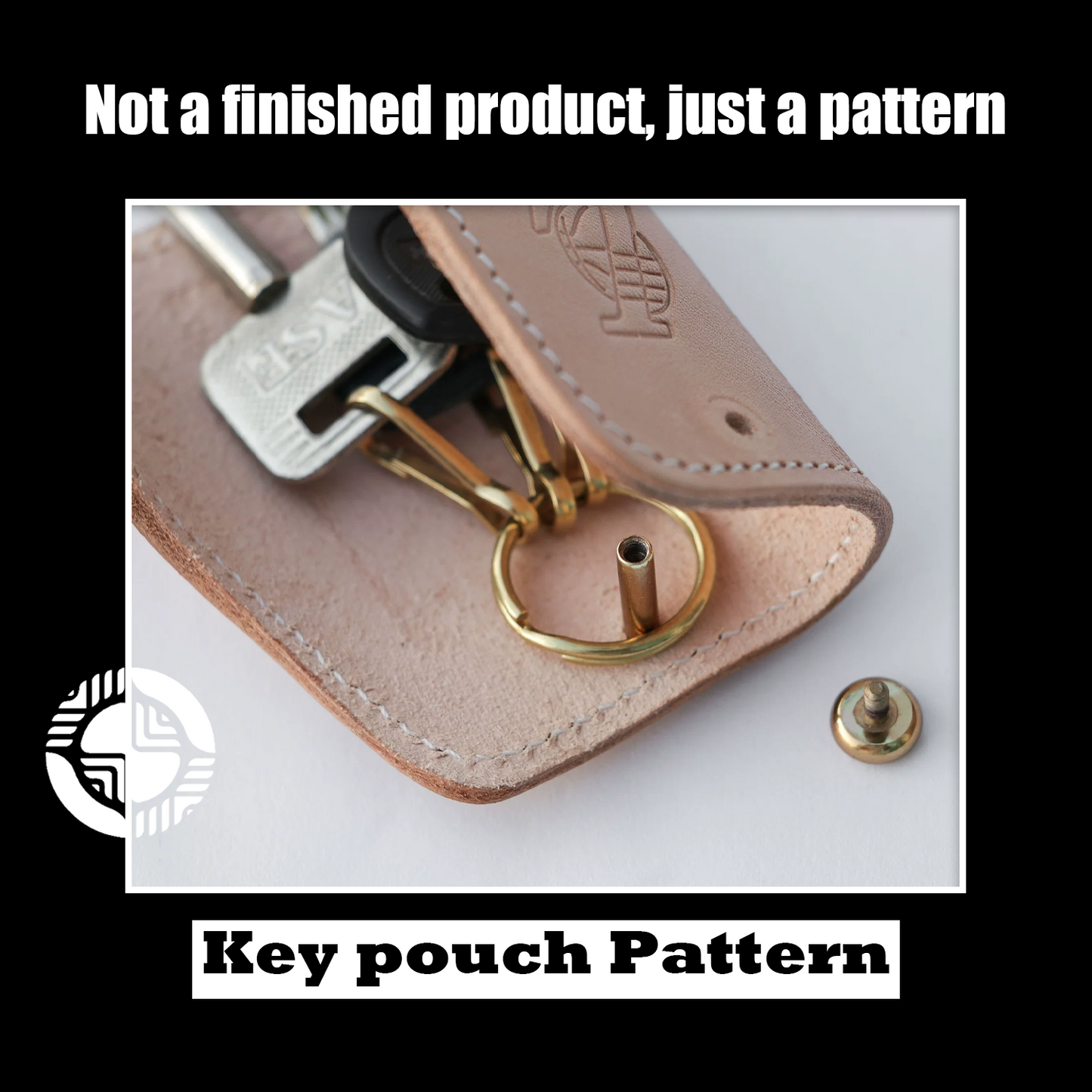 Leather Key Holder Die Cutter – DIY Key Case Mold Pattern Tool for Leather Craft