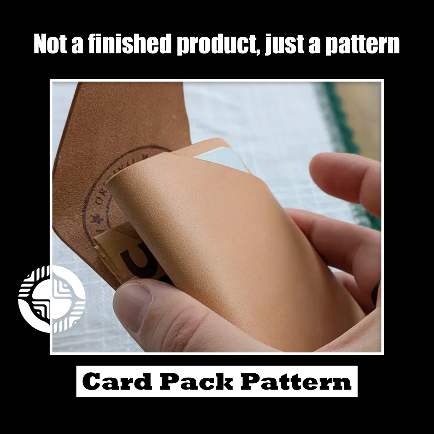 DIY Leather Card Holder Die Cutter – Custom Wooden & Acrylic Mold Template for Wallet Craft, 3 x 4 in Finished Size