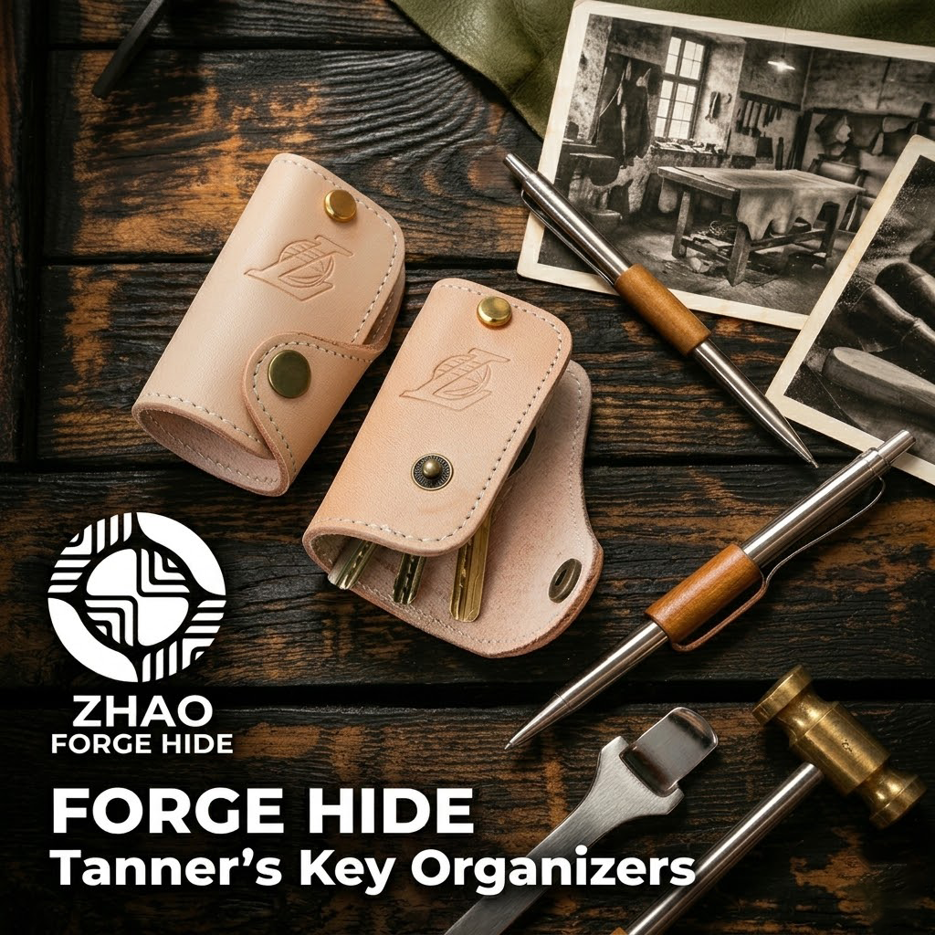 Leather Key Holder Die Cutter – DIY Key Case Mold Pattern Tool for Leather Craft