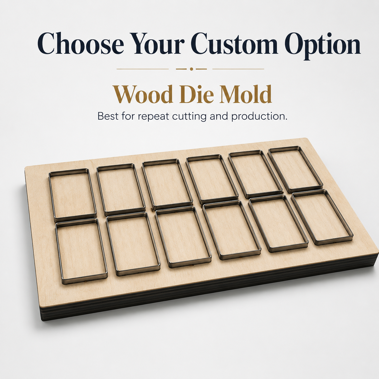 Custom Leathercraft Die Cutter & Template Service – Wood Die Mold, Acrylic Die Mold, Acrylic Template, Kraft Paper Pattern